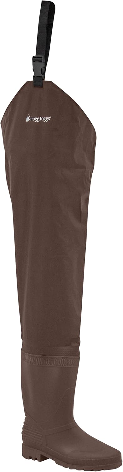 FROGG TOGGS Rana II Waterproof PVC Fishing Bootfoot Hip Wader for Fishing