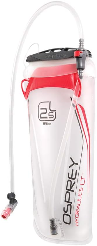 Osprey Hydraulics LT 2.5L Water Reservoir with Bite Valve, Red