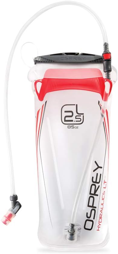 Osprey Hydraulics LT 2.5L Water Reservoir with Bite Valve, Red - Image 2