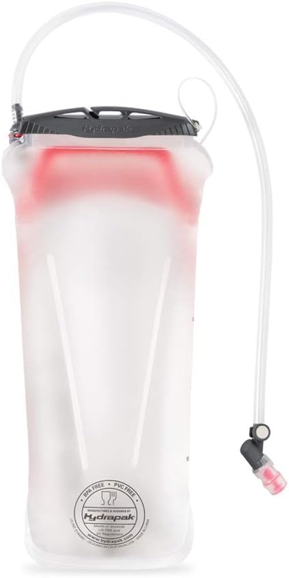 Osprey Hydraulics LT 2.5L Water Reservoir with Bite Valve, Red - Image 3